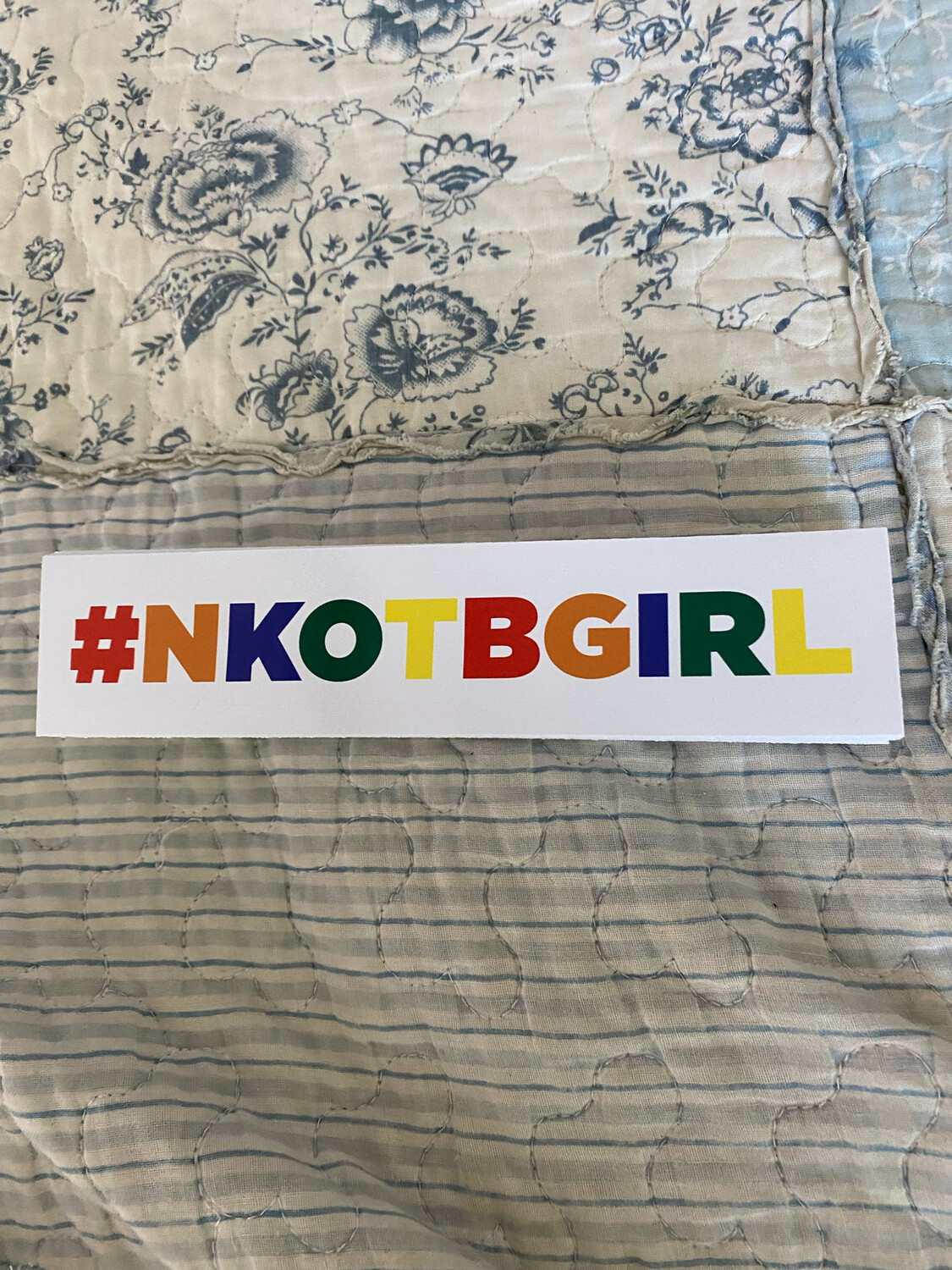 #NKOTBGIRL Bumper Stickers