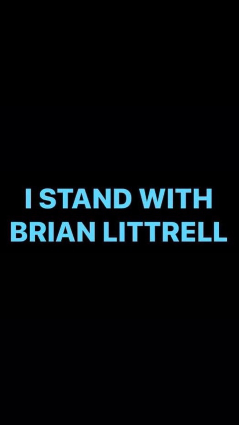 Pre-Order I STAND WITH BRIAN LITTRELL Wristbands