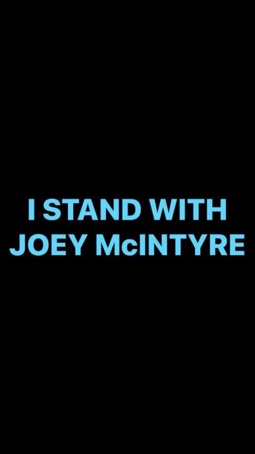 Pre-Order I STAND WITH JOEY McINTYRE Wristbands