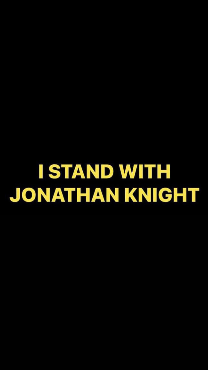 Pre-Order I STAND WITH JONATHAN KNIGHT Wristbands