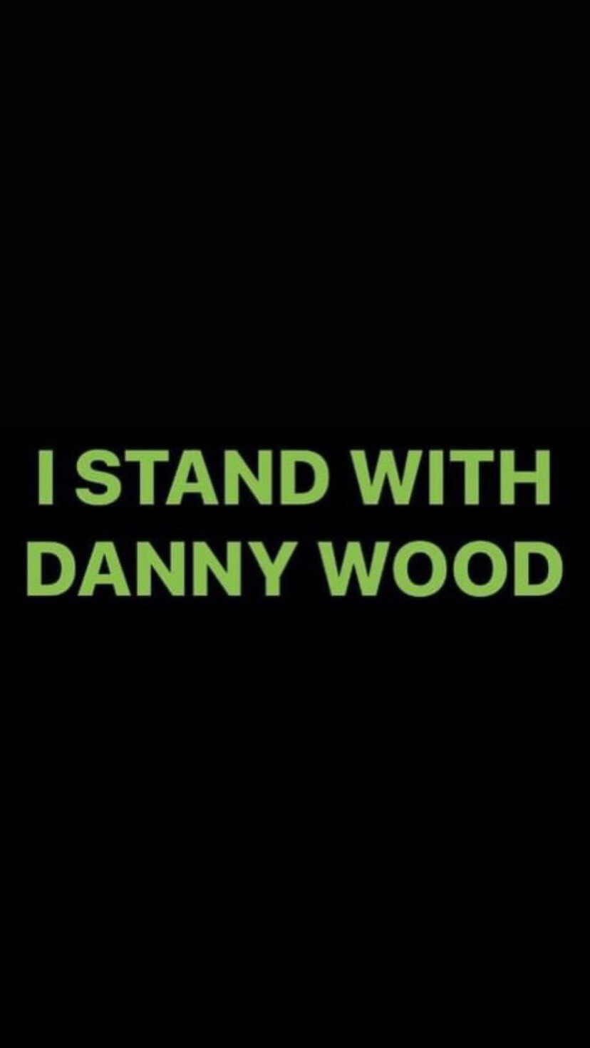 Pre-Order I STAND WITH DANNY WOOD Wristbands