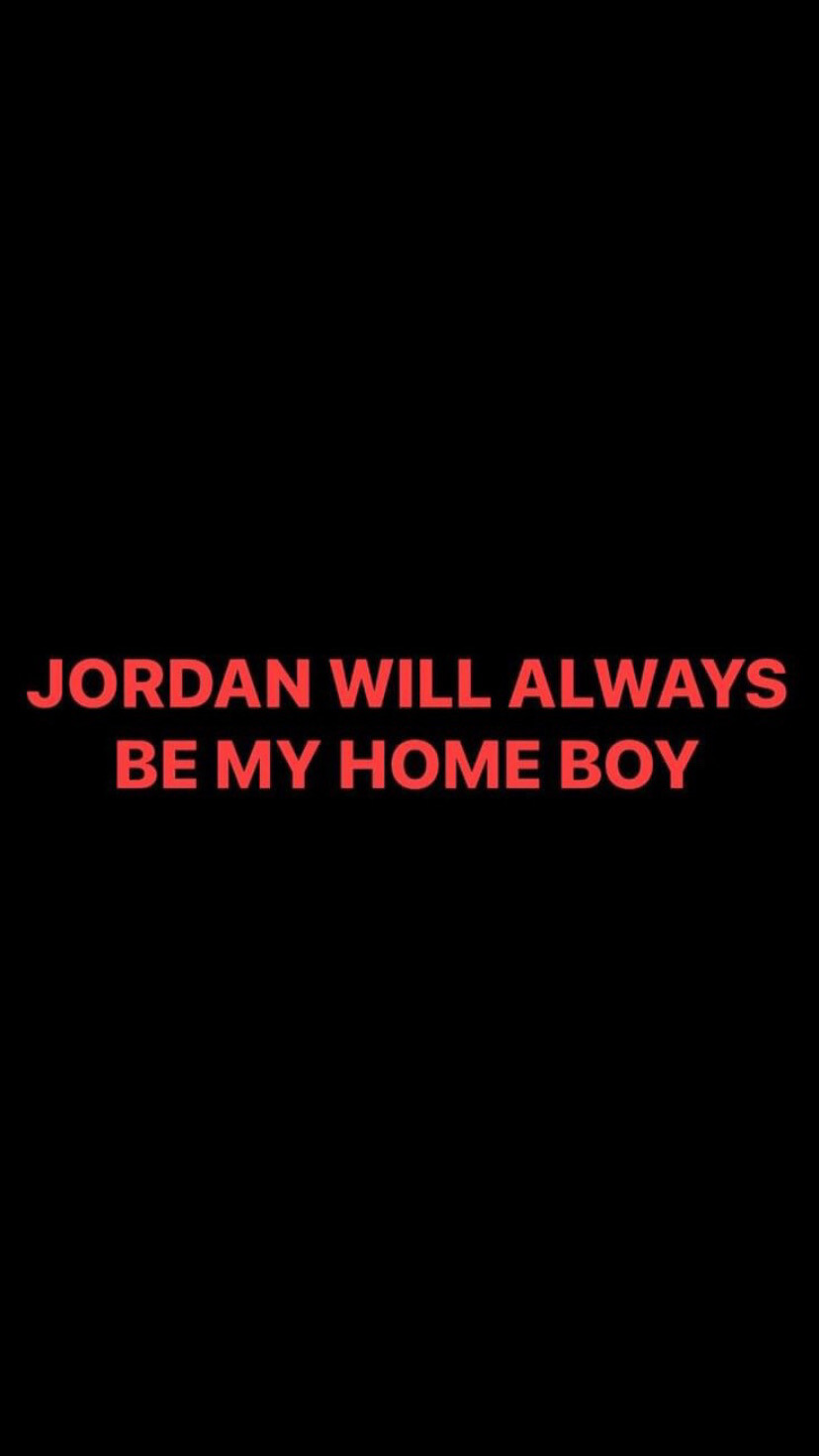 Pre-Order JORDAN WILL ALWAYS BE MY HOME BOY Wristbands
