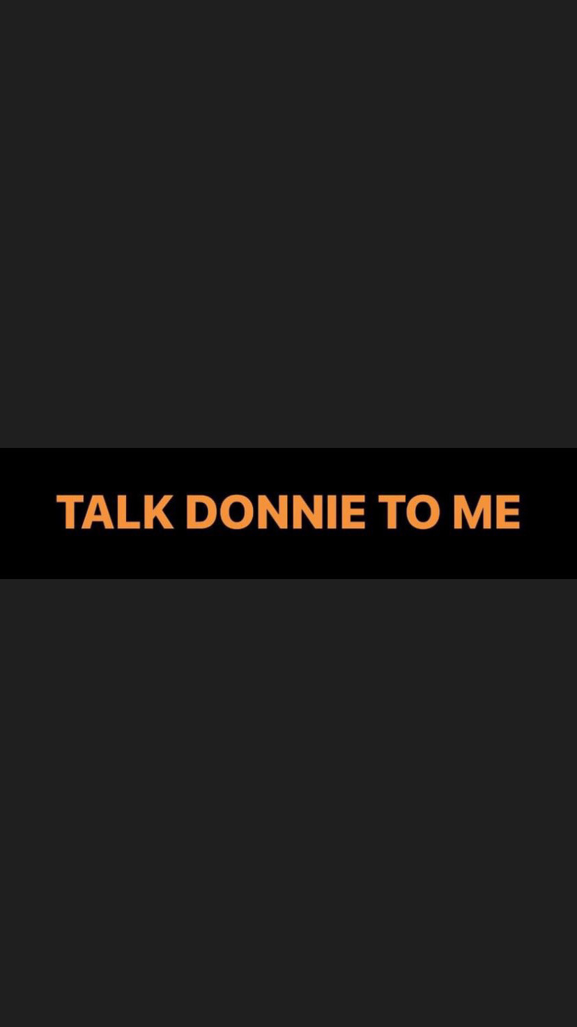 Pre-Order TALK DONNIE TO ME Wristbands