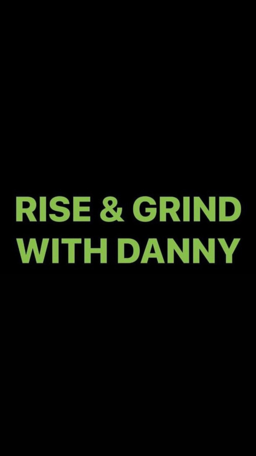 Pre-Order RISE &amp; GRIND WITH DANNY Wristbands