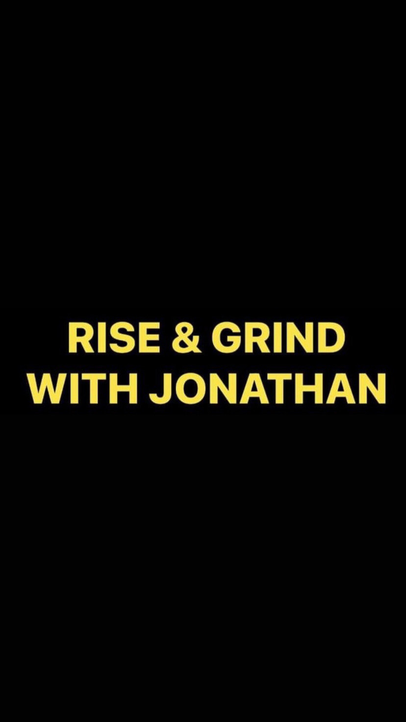 Pre-Order RISE &amp; GRIND WITH JONATHAN Wristbands