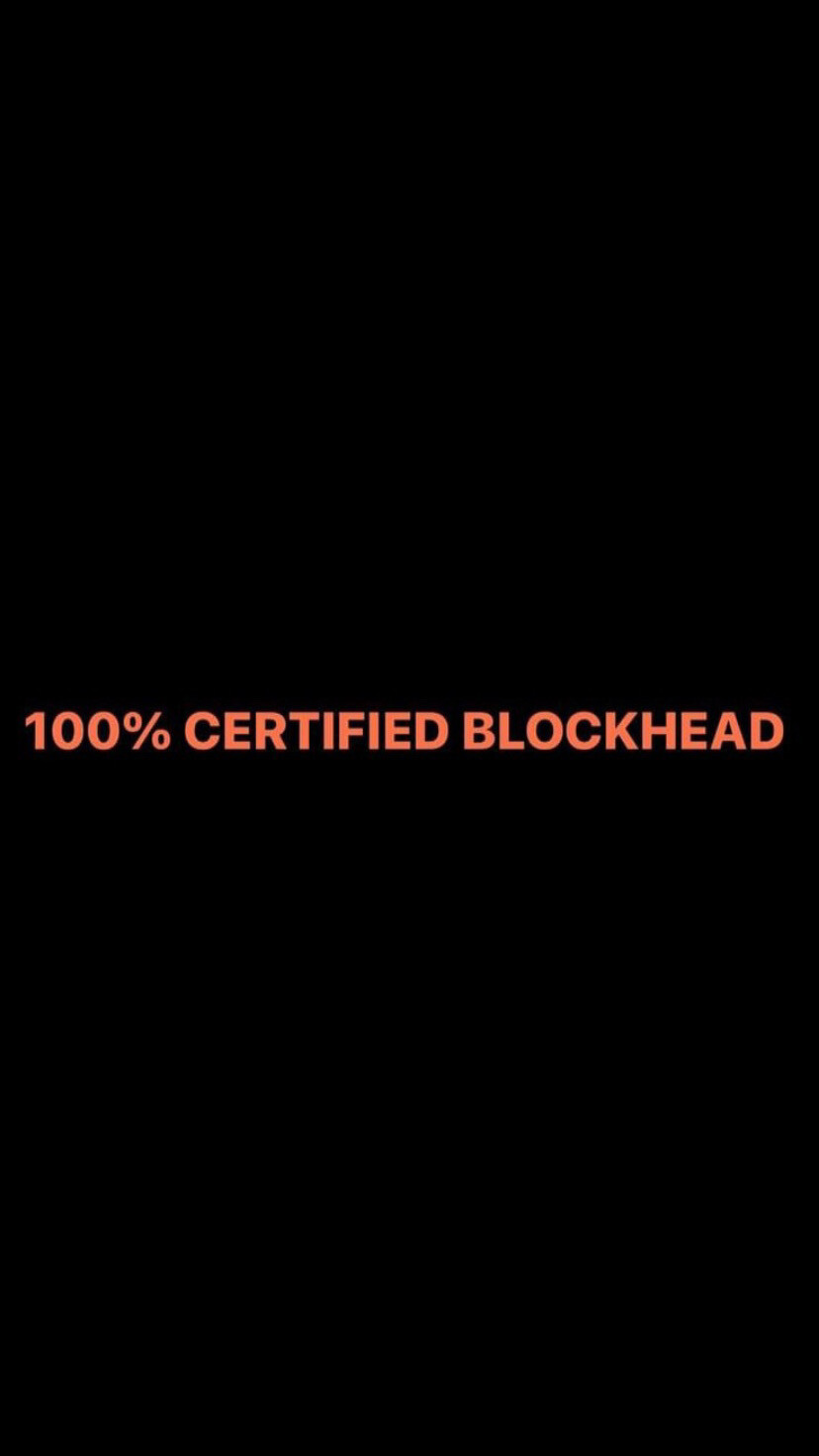Pre-Order 100% CERTIFIED BLOCKHEAD Wristbands (Orange Text Donnie&#39;s Microphone Colour)