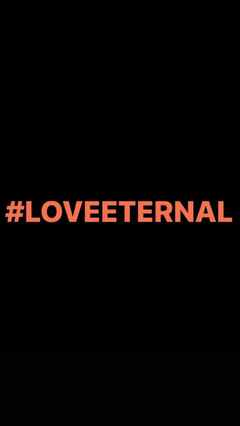 Pre-Order #LOVEETERNAL Wristbands (Orange Colour)