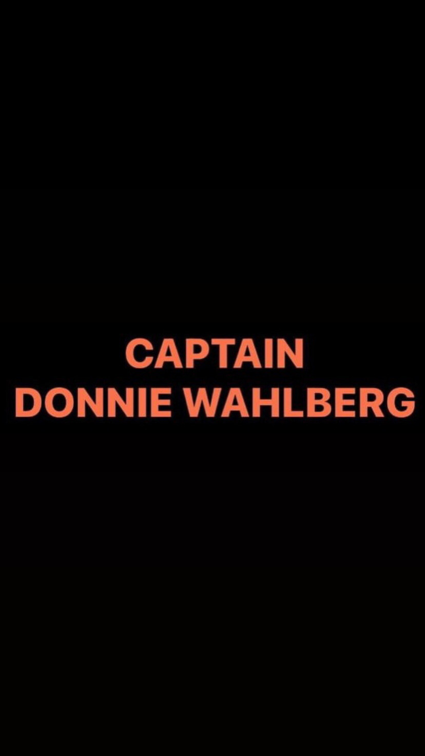Pre-Order CAPTAIN DONNIE WAHLBERG Wristbands