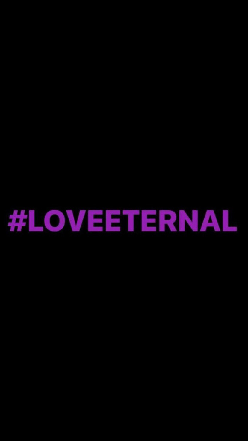 Pre-Order #LOVEETERNAL Wristbands (Purple Text)