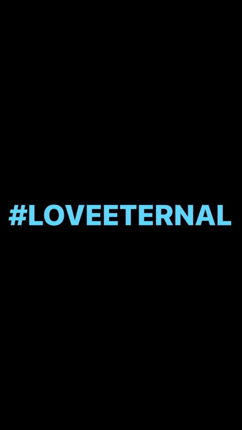 Pre-Order #LOVEETERNAL Wristbands (Blue Text)