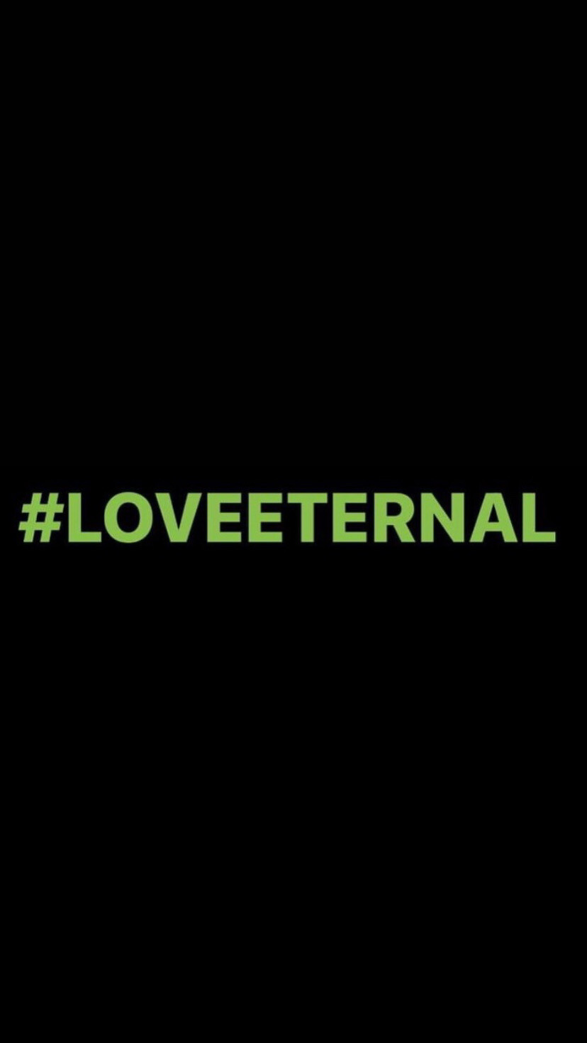 Pre-Order #LOVEETERNAL Wristbands (Green Text)