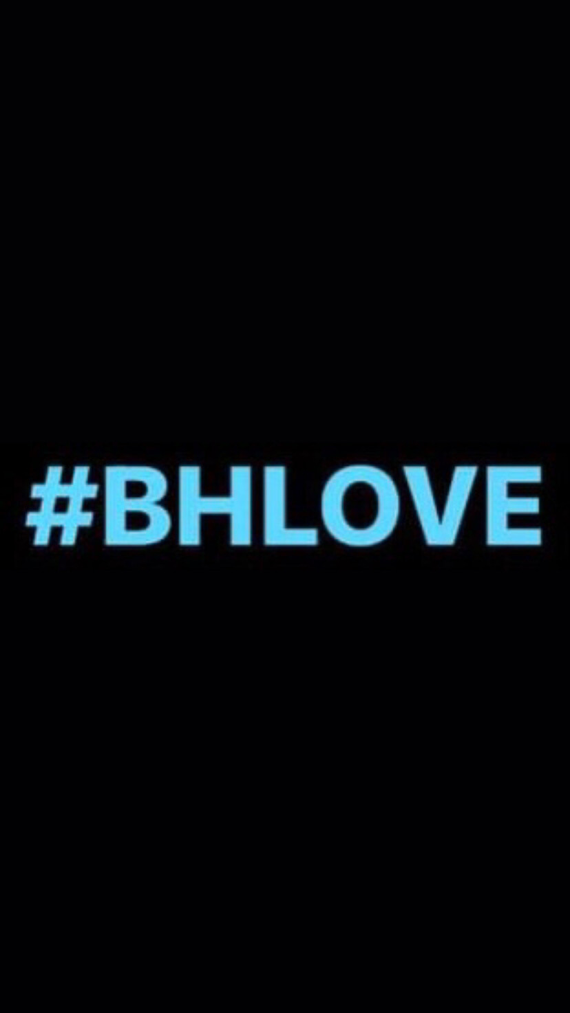 Pre-Order #BHLOVE Wristbands (Blue Text)