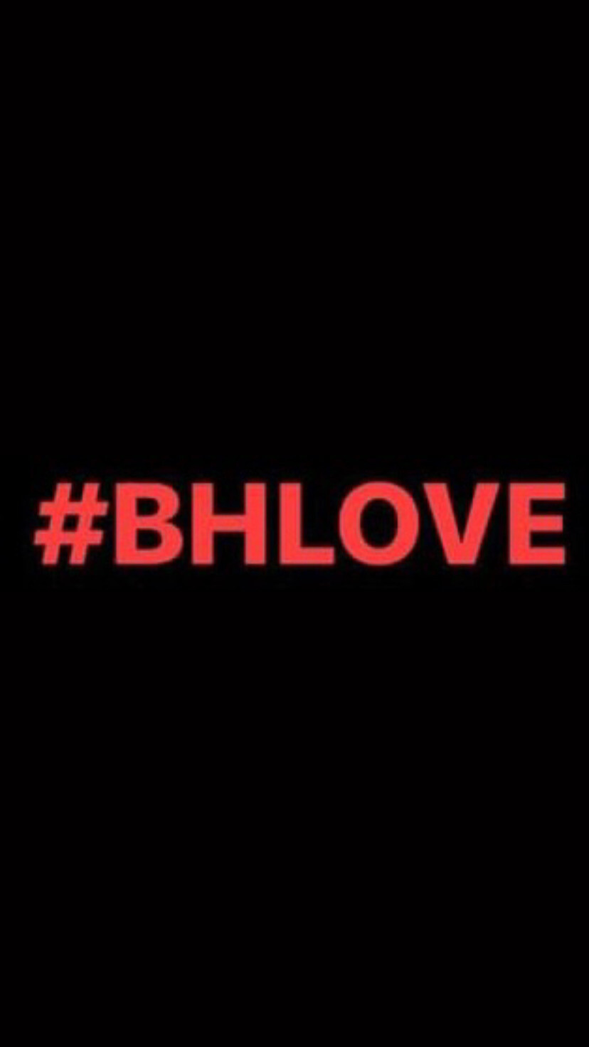Pre-Order #BHLOVE Wristbands (Red Text)