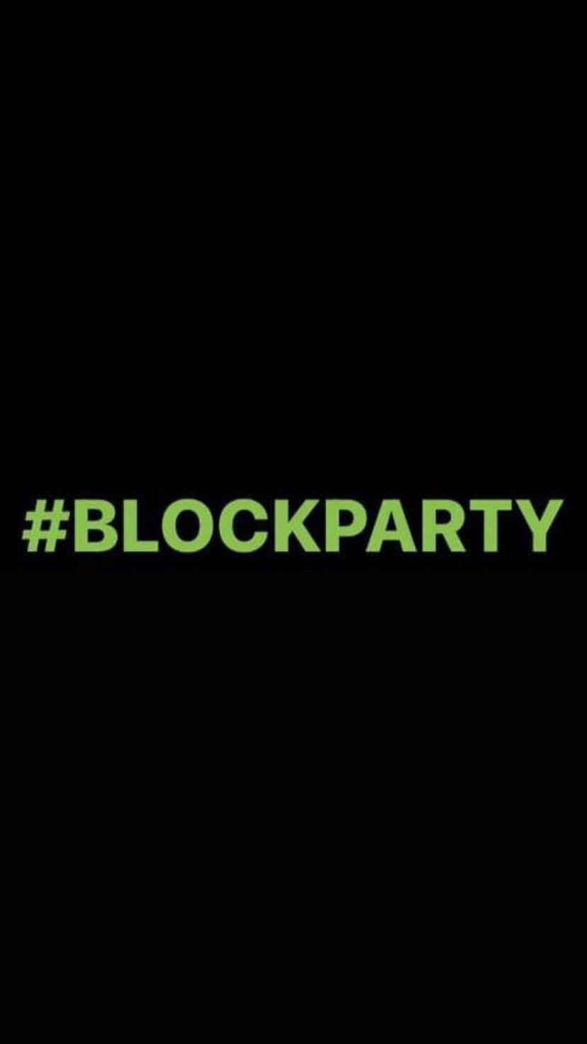 Pre-Order #BLOCKPARTY Wristbands (Green Colour)