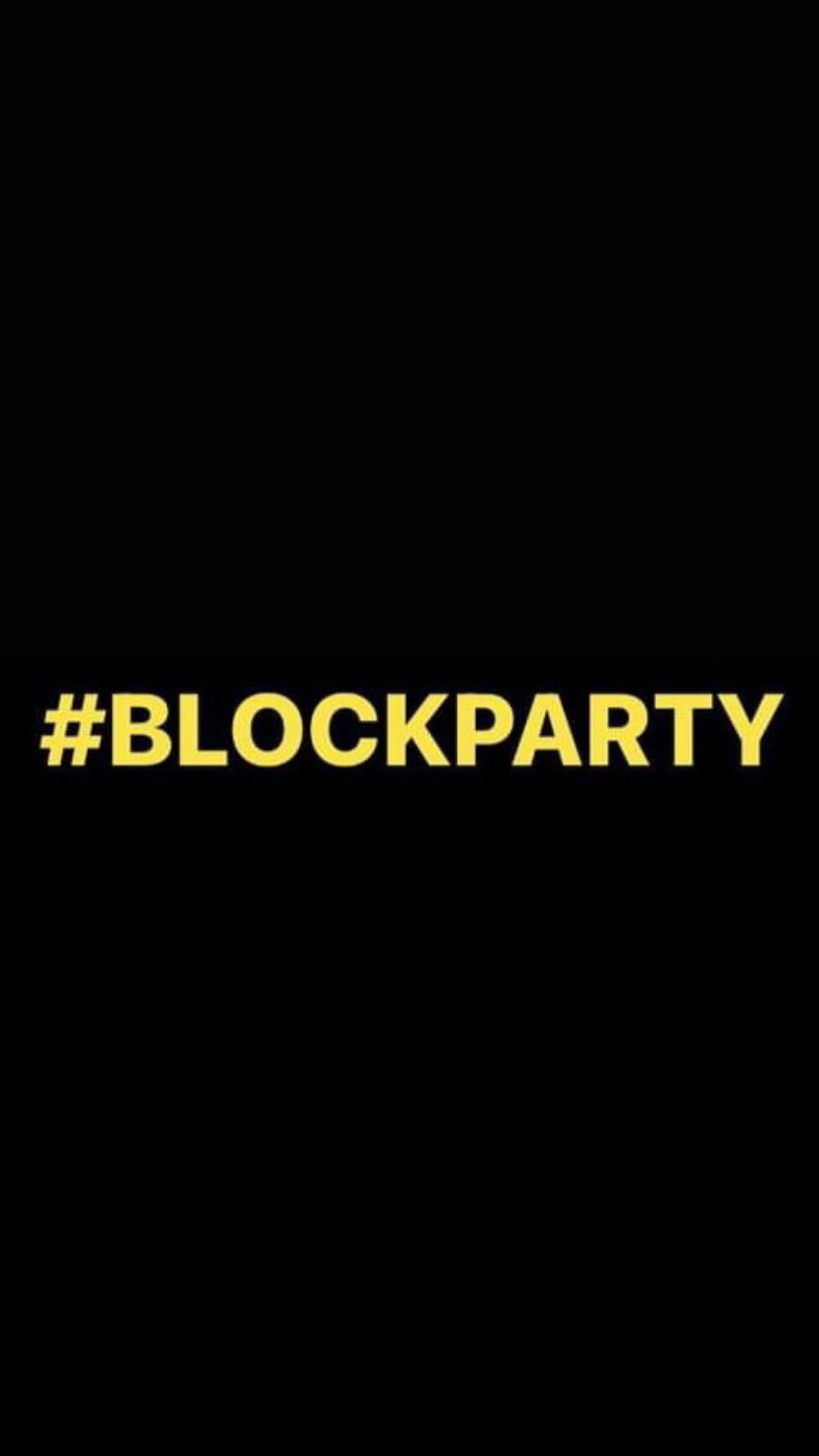 Pre-Order #BLOCKPARTY Wristbands (Yellow Colour)