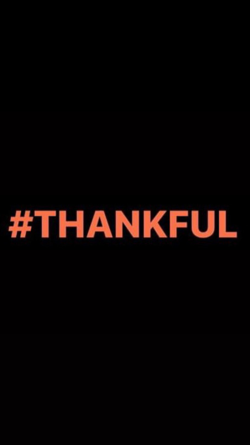 Pre-Order #THANKFUL Wristbands (Orange Text)