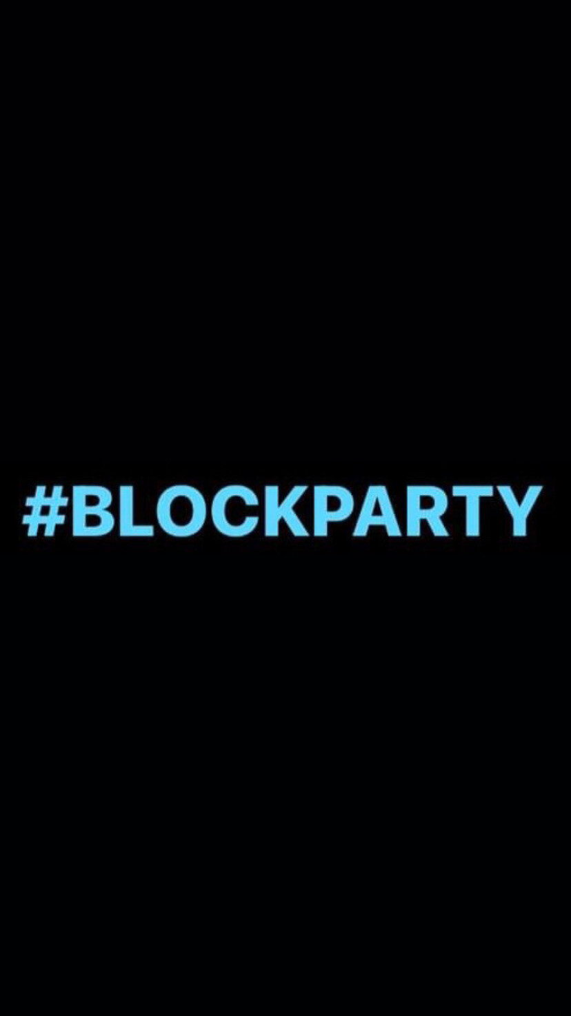 Pre-Order BLOCKPARTY Wristbands (Blue Colour)