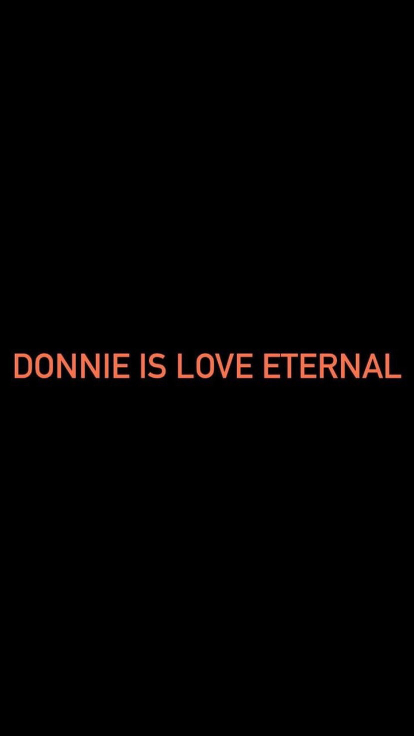 Pre-Order DONNIE IS LOVE ETERNAL Wristbands