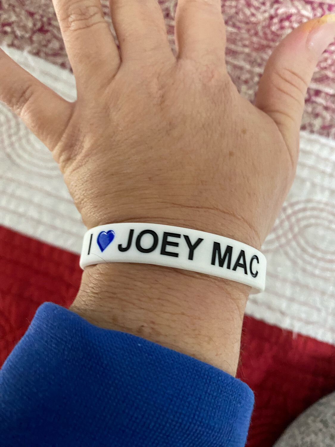 I 💙 JOEY MAC Wristbands