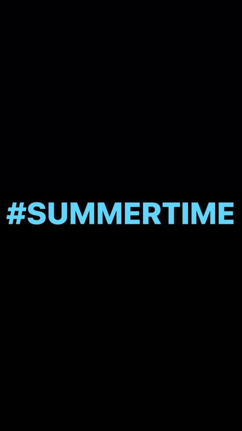 Pre-Order #SUMMERTIME Wristbands (Blue Text)