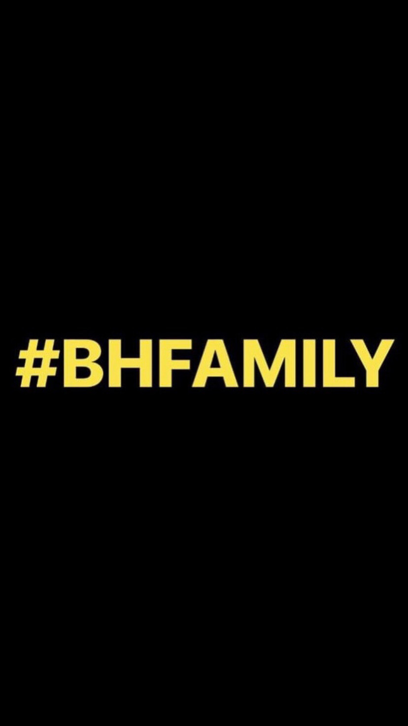 Pre-Order #BHFAMILY Wristbands (Yellow Text)