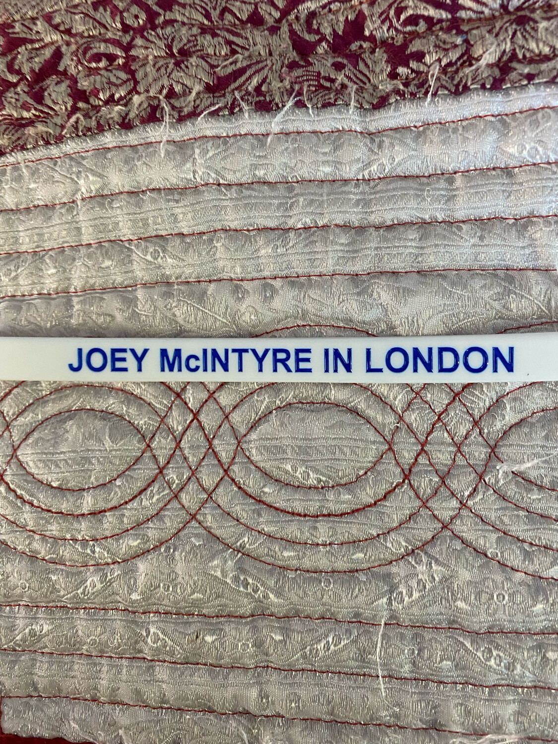 JOEY McINTYRE IN LONDON Wristbands