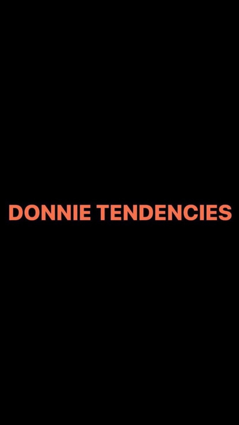 Pre-Order DONNIE TENDENCIES Wristbands (Orange Text)