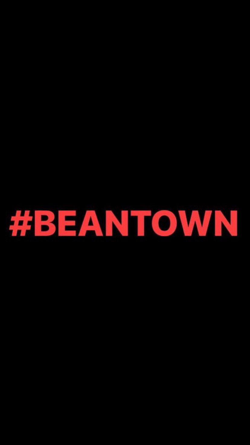 Pre-Order #BEANTOWN Wristbands (Red Text)