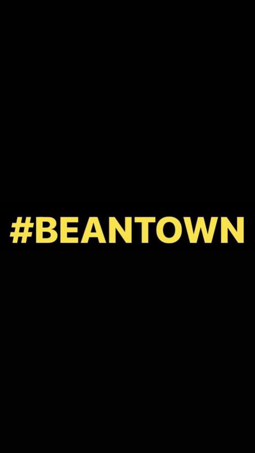 Pre-Order #BEANTOWN Wristbands (Yellow Text)