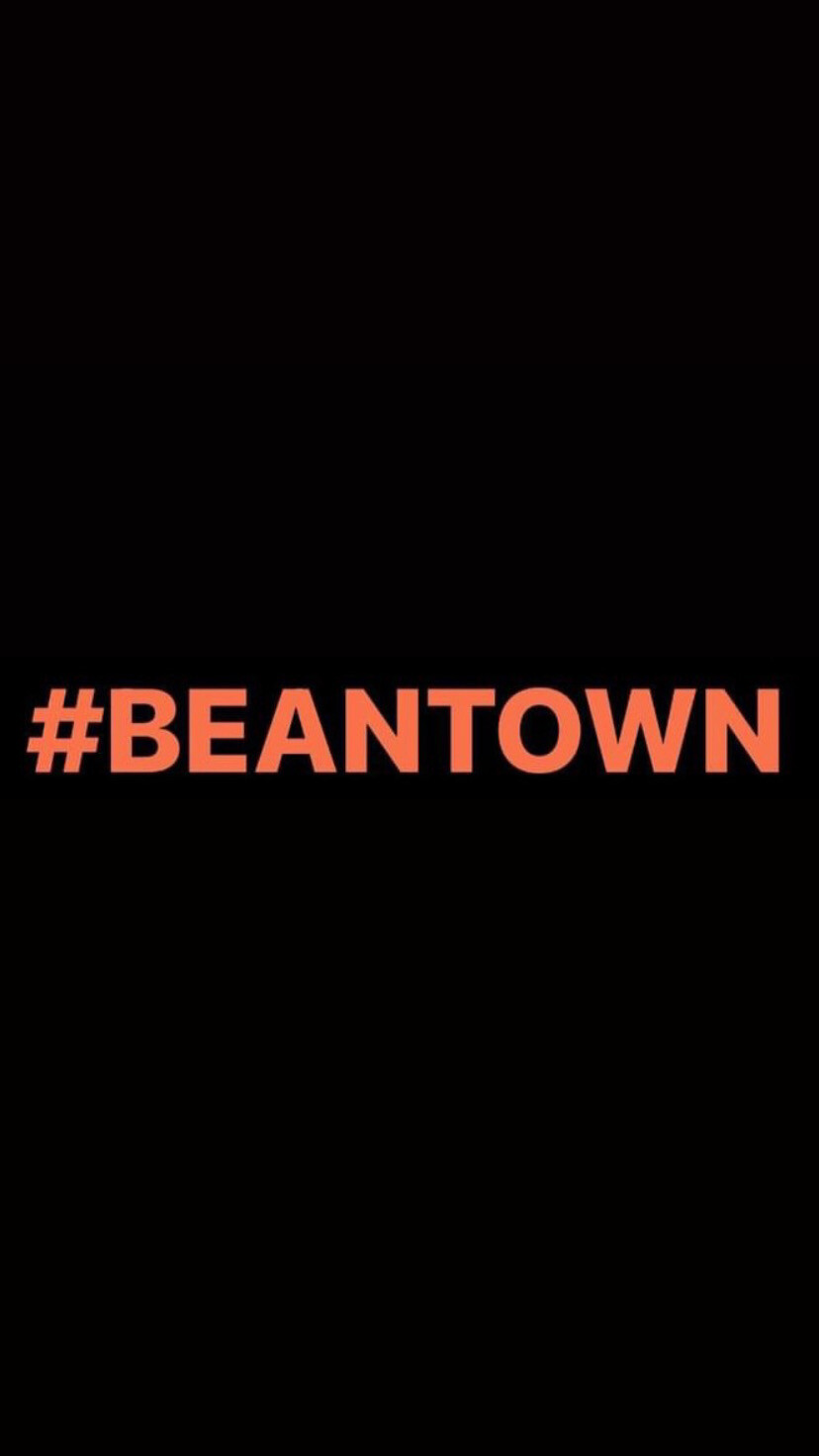 Pre-Order #BEANTOWN Wristbands (Orange Text)
