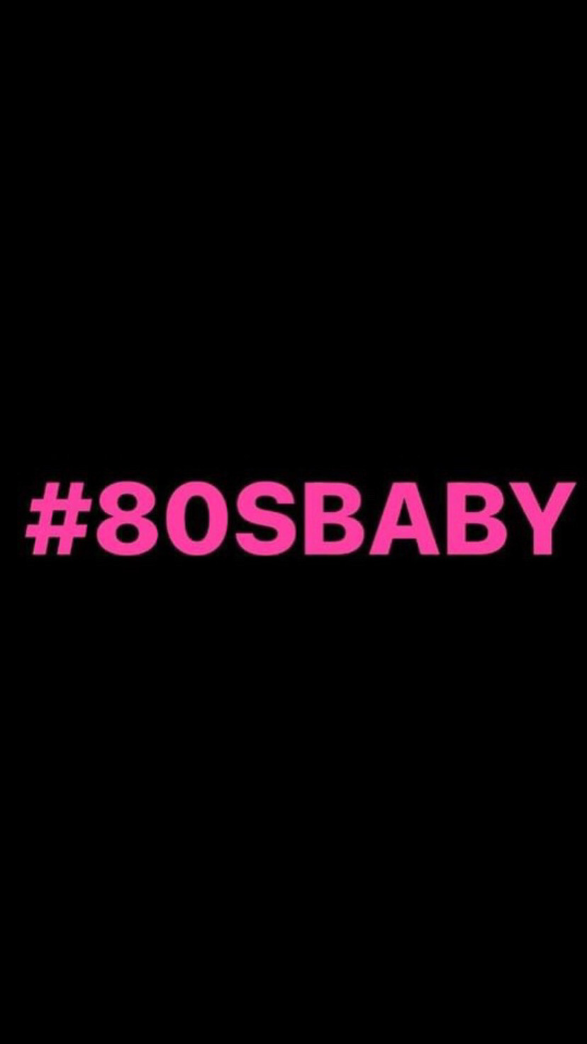 Pre-Order #80SBABY Wristbands (Pink Text)