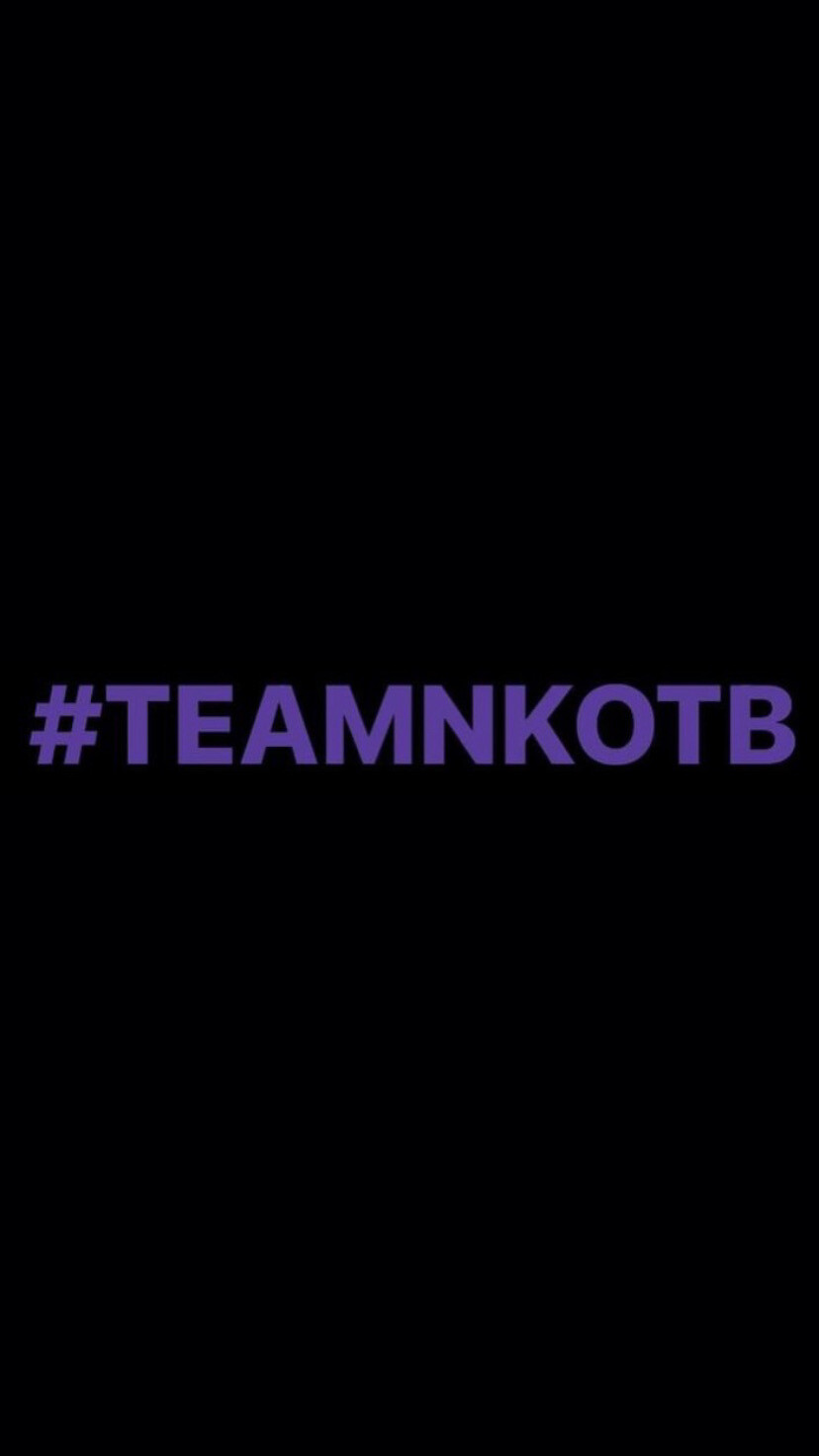 Pre-Order #TEAMNKOTB Wristbands (Purple Text)