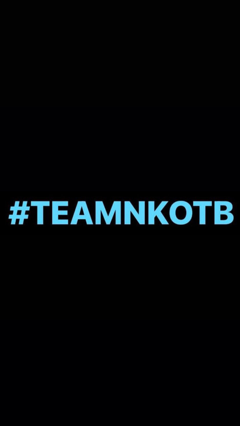 Pre-Order #TEAMNKOTB Wristbands (Blue Text)