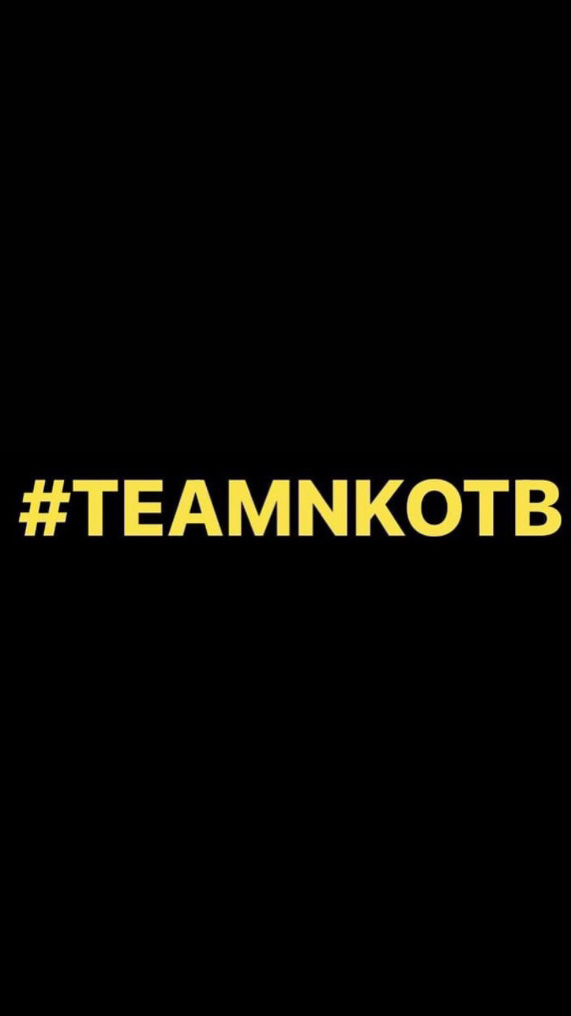 Pre-Order #TEAMNKOTB Wristbands (Yellow Text)