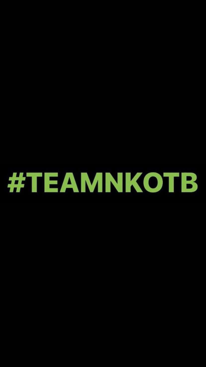 Pre-Order #TEAMNKOTB Wristbands (Green Text)