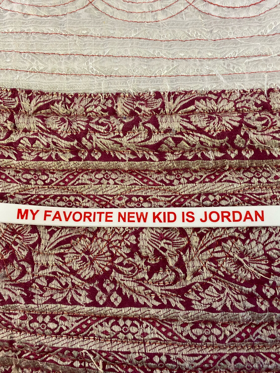 MY FAVORITE NEW KID IS JORDAN Wristbands