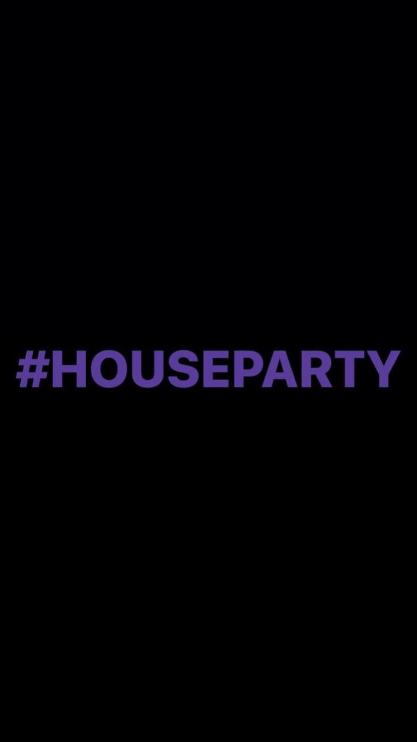Pre-Order #HOUSEPARTY Wristbands (Purple Text)