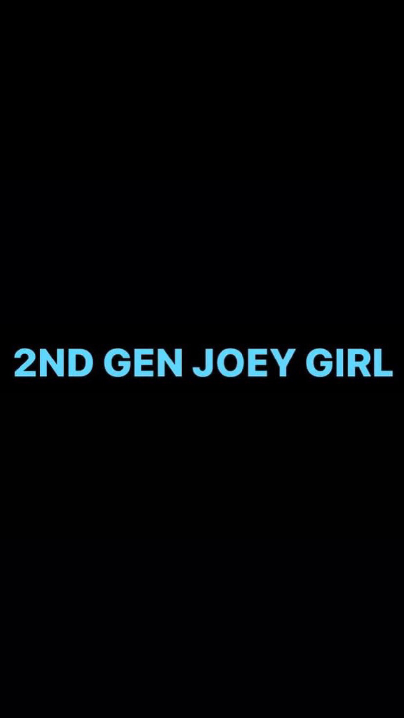 Pre-Order 2ND GEN JOEY GIRL Bumper Stickers (Blue Text)