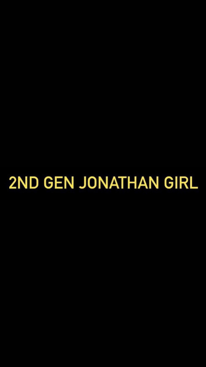Pre-Order 2ND GEN JONATHAN GIRL Wristbands (Yellow Text)