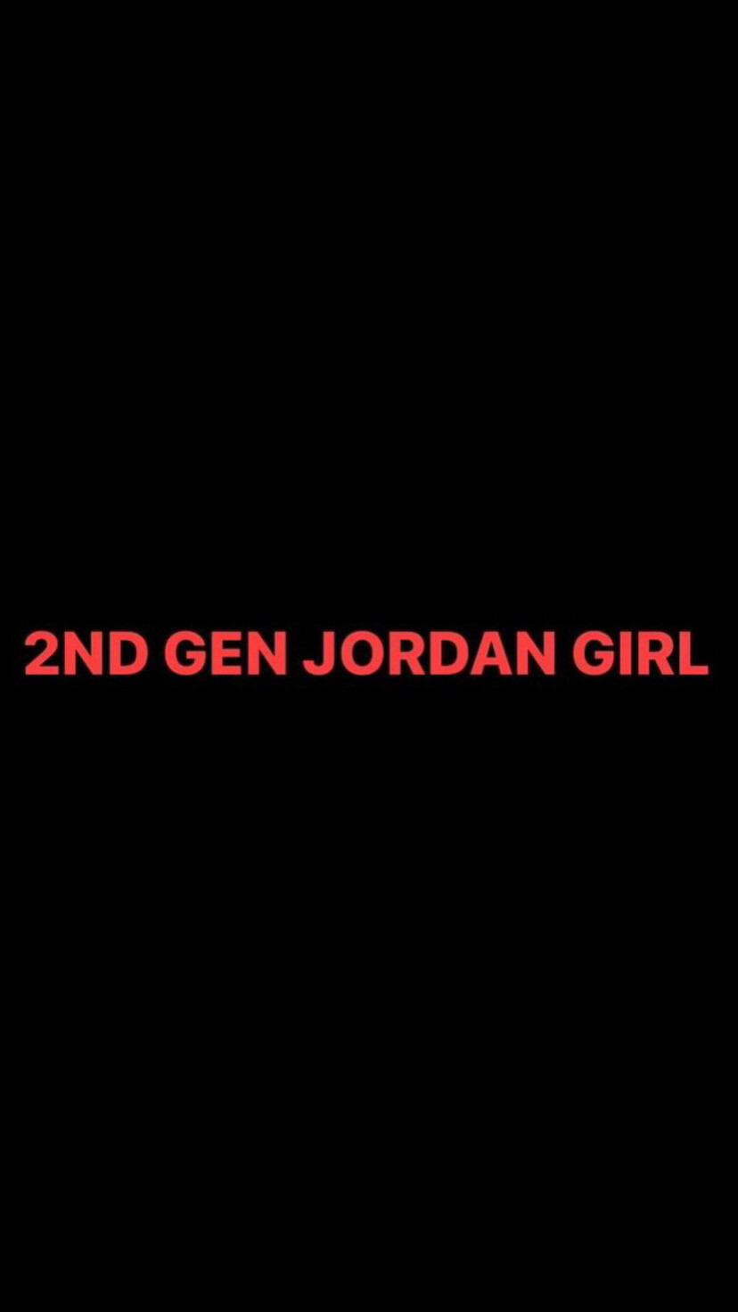 Pre-Order 2ND GEN JORDAN GIRL Bumper Stickers (Red Text)