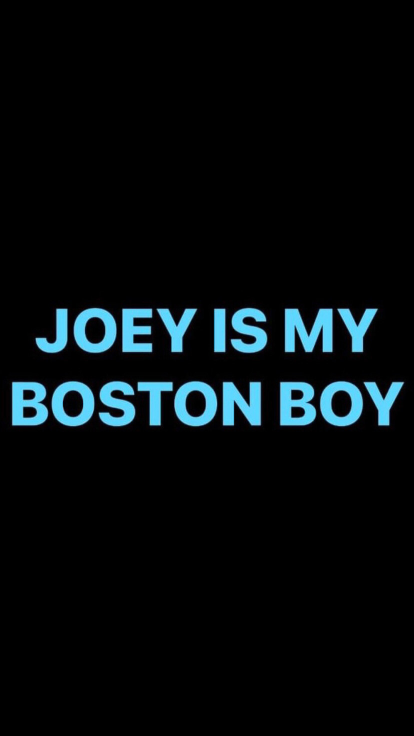 Pre-Order JOEY IS MY BOSTON BOY Wristbands (Blue Text)