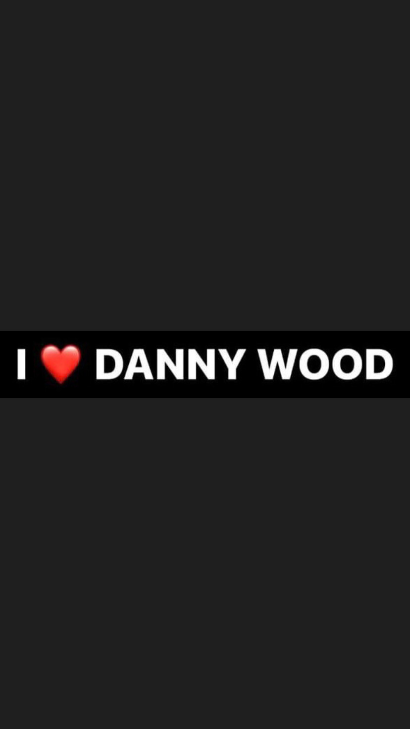 Pre-Order I ❤️ DANNY WOOD Wristbands