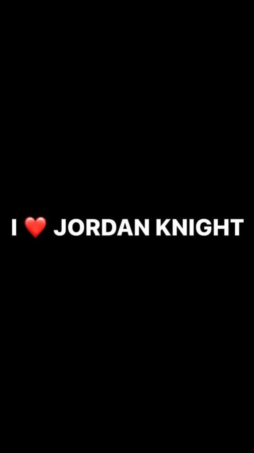 Pre-Order I ❤️ JORDAN KNIGHT Wristbands