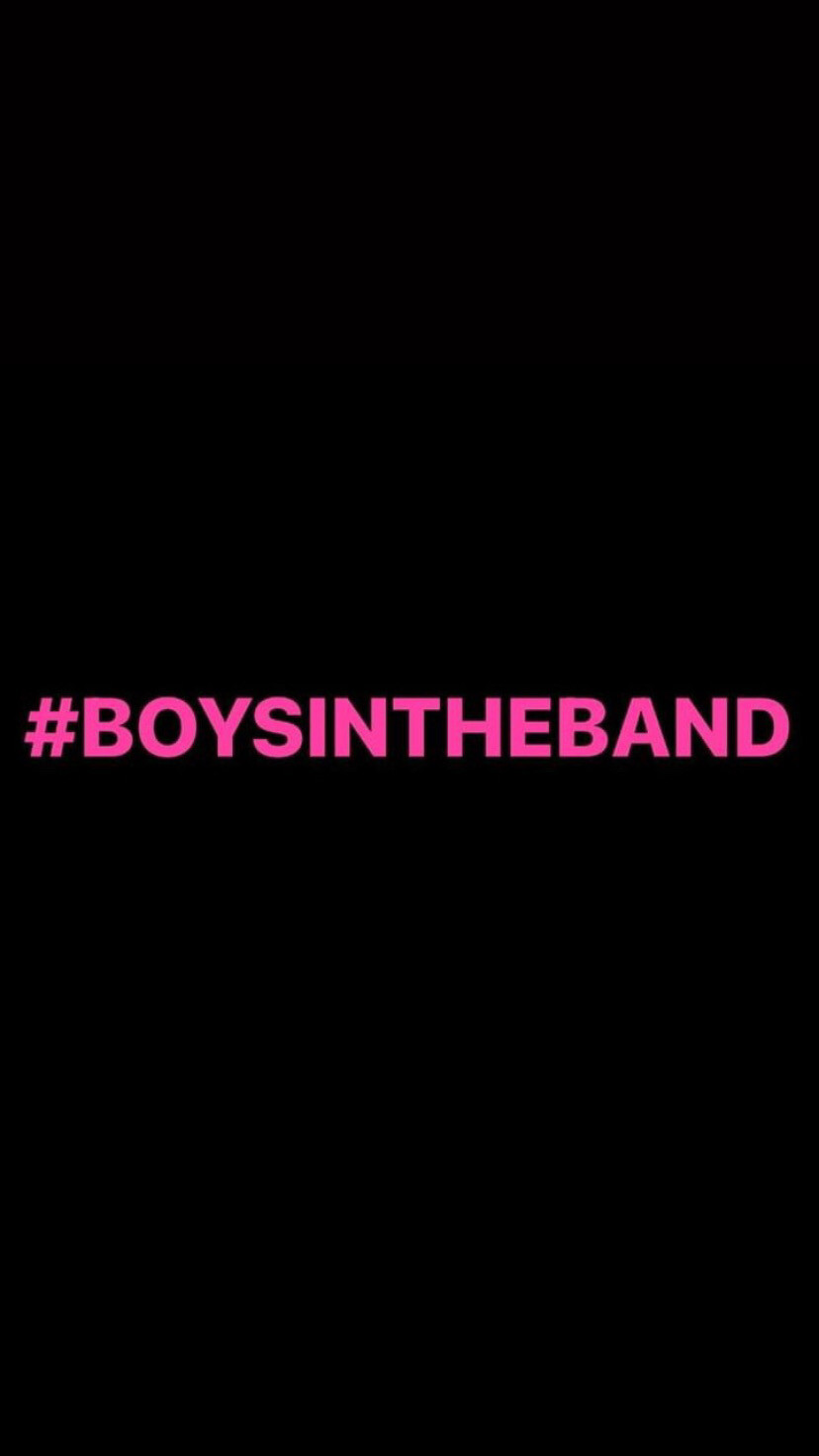 Pre-Order #BOYSINTHEBAND Wristbands (Pink Text)