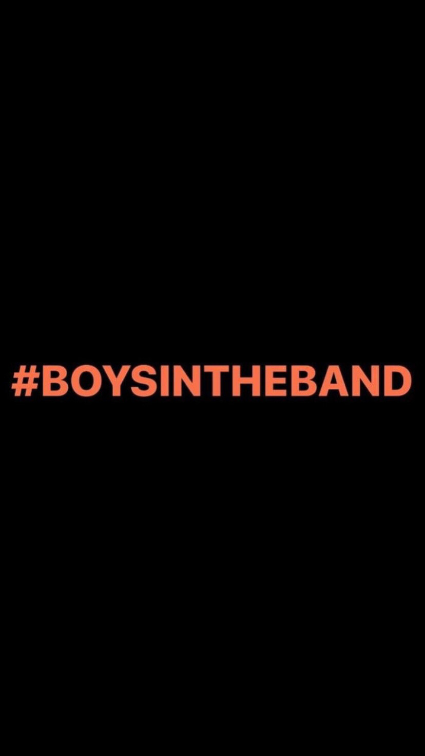 Pre-Order #BOYSINTHEBAND Wristbands (Orange Text)