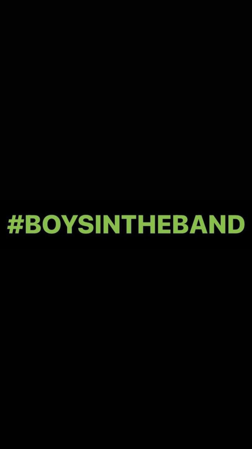 Pre-Order #BOYSINTHEBAND Wristbands (Green Text)