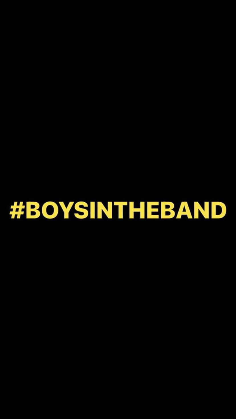 Pre-Order #BOYSINTHEBAND Wristbands (Yellow Text)