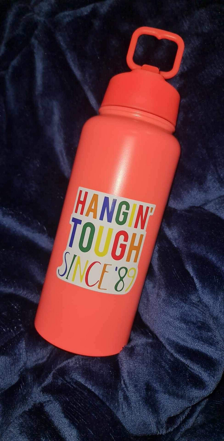 HANGIN&#39; TOUGH SINCE &#39;89 Bumper Stickers