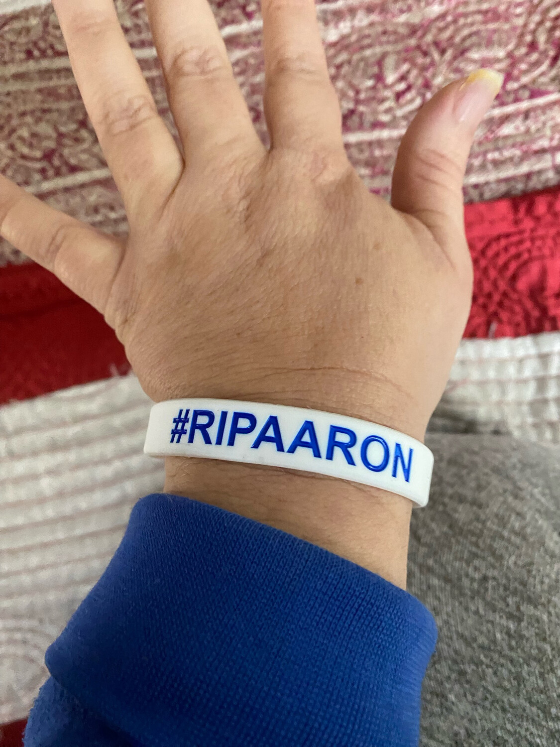 #RIPAARON Wristbands (Aaron Carter)