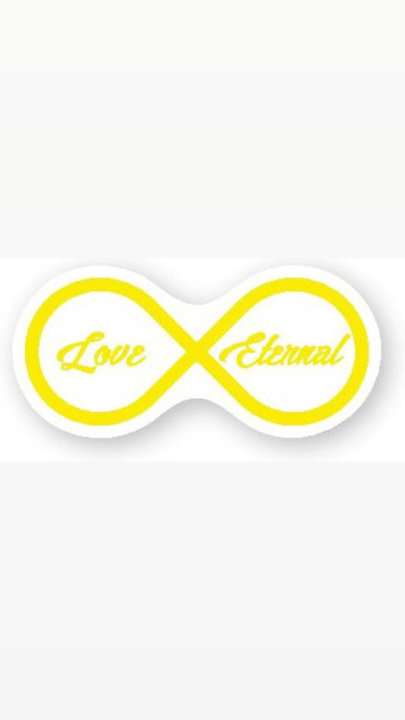 Pre-Order Love Eternal Infinity Wristbands (Yellow Colour)